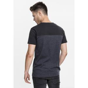 3-Tone Pocket T-Shirt cha/blk/gry