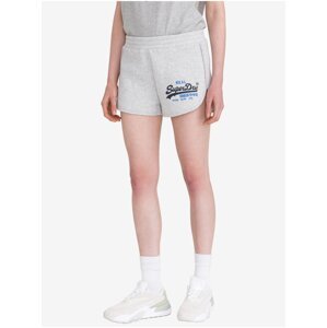 Light Grey Women's Lined SuperDry Shorts - Men