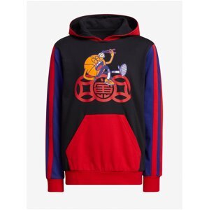 Red-Black Boys Sweatshirt adidas Performance - unisex