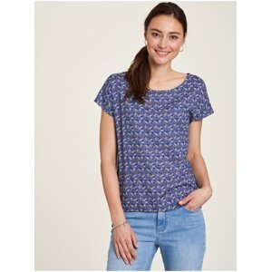 Purple Women's Patterned T-Shirt Tranquillo - Women
