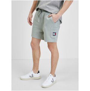 Light Green Mens Tracksuit Shorts Tommy Jeans - Men