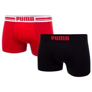 Set of two men's boxers in red and black Puma - Mens