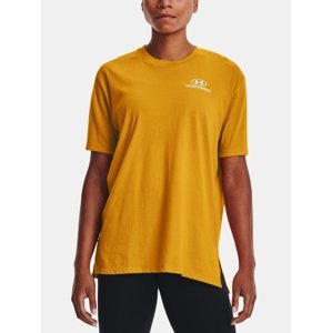 Under Armour T-Shirt Oversized Graphic SS-GLD - Women