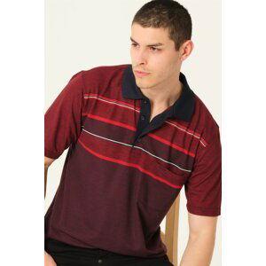 T0721 DEWBBERY MEN'S T-SHIRT-BURGUNDY