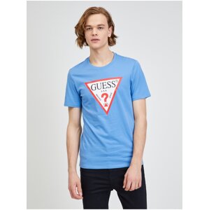 Blue Men's T-Shirt Guess - Men