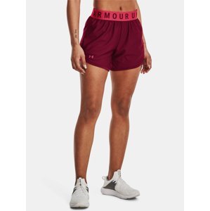 Under Armour Shorts Play Up 5in Shorts-PNK - Women