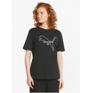 Black Women's T-Shirt Puma Her - Women