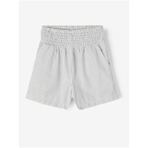 Light Blue Girly Striped Shorts name it Hatty - Girls