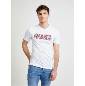 White Men's T-Shirt Guess - Men