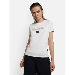 White Women's T-Shirt NAPAPIJRI S-Ayas - Women