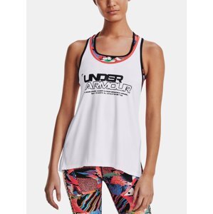 Under Armour Tank Top Knockout Tank CB Graphic-WHT - Women