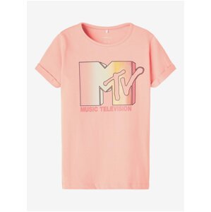Pink Girly T-Shirt name it MTV - Girls