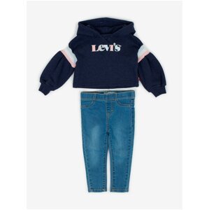 Levi's Blue Girls' Jeans & Hoodie Set Levi's® - Girls