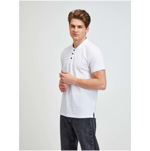 White Mens Polo T-Shirt Alpine Pro Sedar - Men