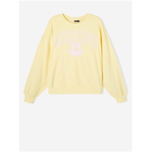 Yellow girly sweatshirt name it Dollege - Girls
