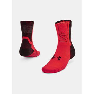 Under Armour Socks UA ArmourDry Run Mid-Crew-BLK - unisex