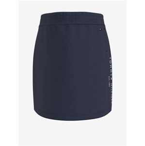 Dark blue girls' sweatpant skirt Tommy Hilfiger - Girls