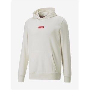 Cream Mens Hoodie PUMA X COCA COLA - Men