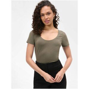 Khaki basic T-shirt ORSAY - Women