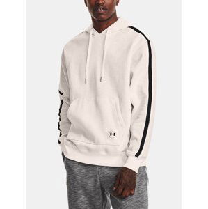 Under Armour Sweatshirt UA Essential Heritage Flc HD-WHT - Mens