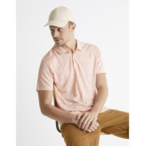 Celio Linen Polo T-Shirt Bepolin - Men