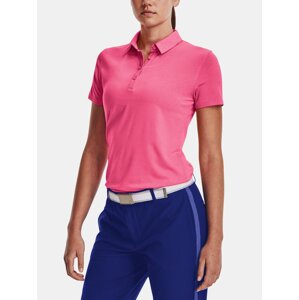 Under Armour T-Shirt UA Zinger Short Sleeve Polo-PNK - Women