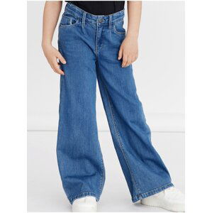 Blue Girls' Wide Jeans Name It - Girls