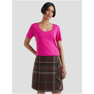 Dark pink women's T-shirt Tommy Hilfiger - Women