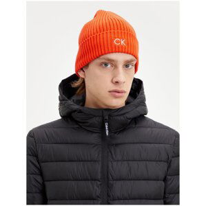 Orange men's cap Calvin Klein - Men's