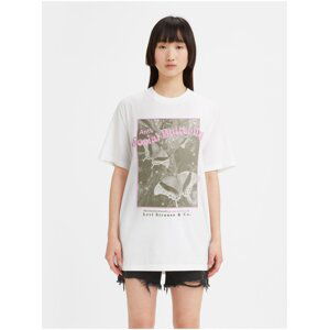 Levi's White Women Oversize T-Shirt Levi's® Antisocial - Women