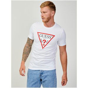 White Men's T-Shirt Guess - Men