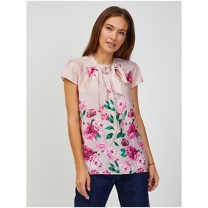 Light Pink Floral Blouse ORSAY - Women