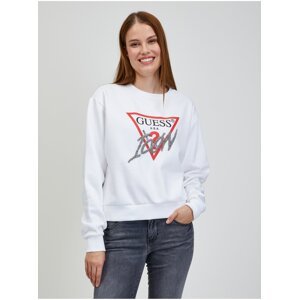 White Women's Sweatshirt Guess - Women