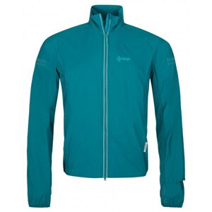 Men's running jacket Kilpi TIRANO-M turquoise