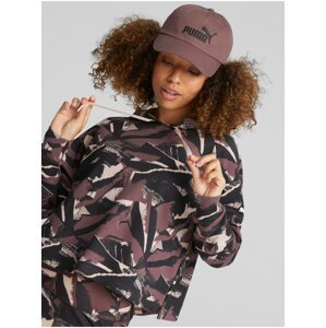 Black-Purple Women's Patterned Sports Hoodie Puma - Women