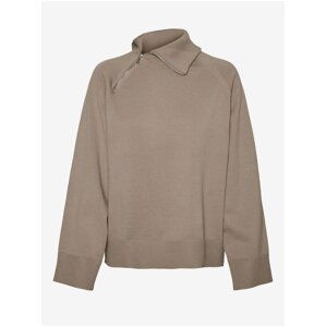 Brown sweater with MIXED WOOL by VERO MODA Vivan - Women