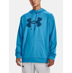 Under Armour Sweatshirt UA Armour Fleece Big Logo HD-BLU - Mens