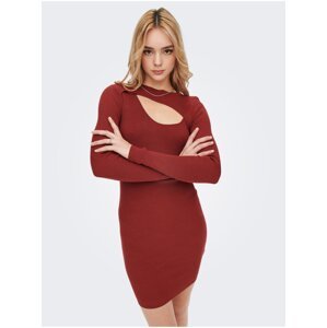 Red Sheath Sweater Dress ONLY Liza - Women