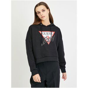 Black Women's Oversize Hoodie Guess - Women