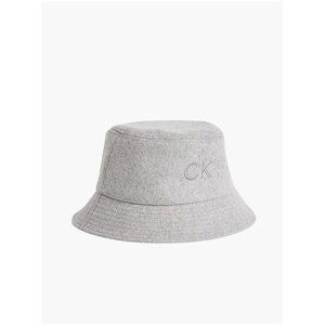 Light grey women's hat with wool blend Calvin Klein - Women