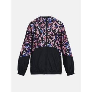 Under Armour Jacket Woven FZ Jacket-BLK - Girls