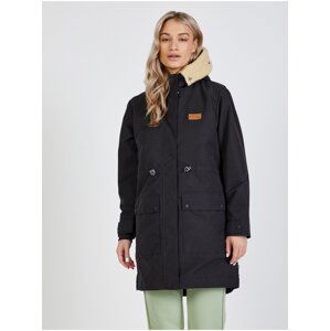 Black Women's Parka Hooded Picture - Women