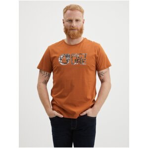 Brown Men's T-Shirt Picture - Men