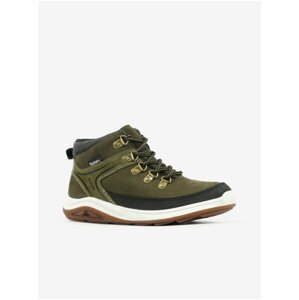 Green Boys Ankle Leather Winter Boots Richter - Boys