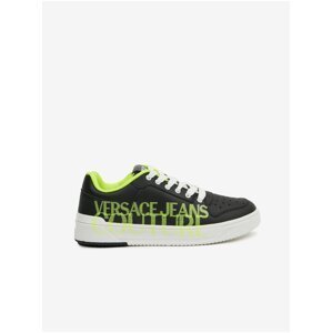 Green-black men's leather sneakers Versace Jeans Couture - Men