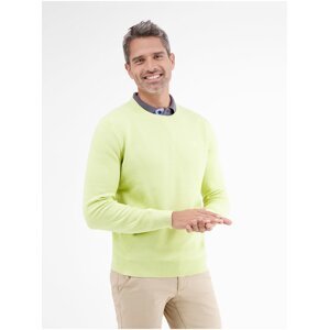 Yellow men's basic sweater LERROS - Men