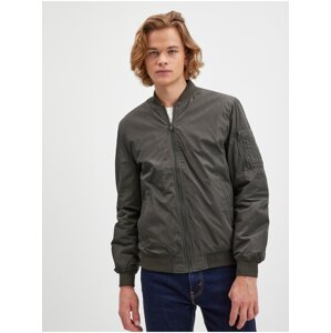 Dark Green Mens Bomber ONLY & SONS Joshua - Men