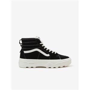 VANS UA Sentry SK8-Hi Black Ankle Leather Sneakers - Ladies