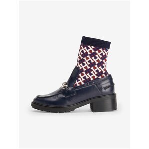 Dark blue Womens Ankle Boots Tommy Hilfiger - Ladies