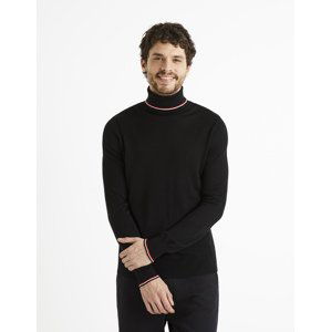 Celio Sweater with turtleneck Deblack - Men